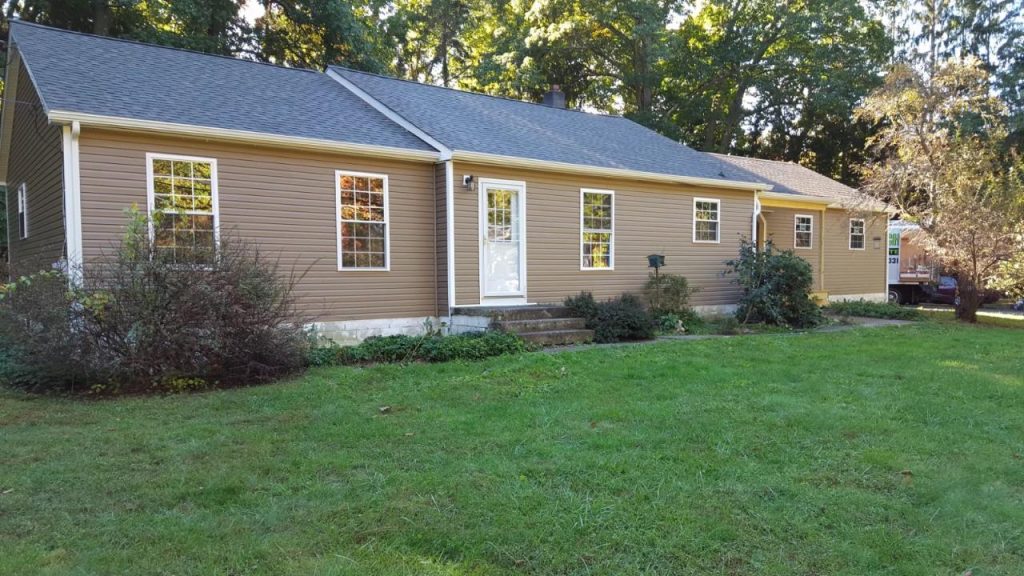 Aluminum Gutter Install