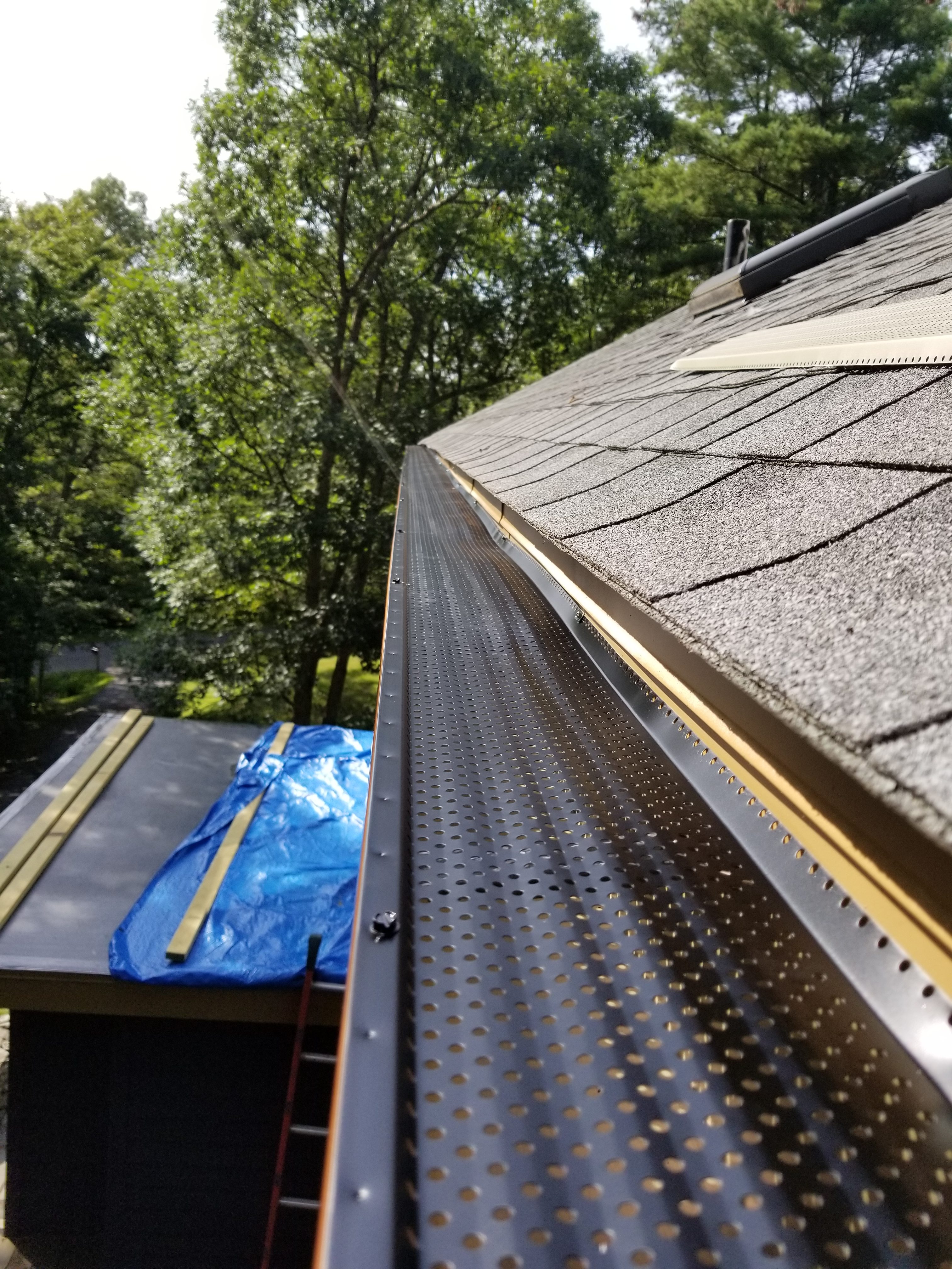 Zionsville Gutter Guards Installation